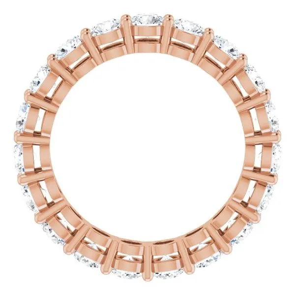 Shared-Prong Eternity Band Image 2 Allain's Jewelry New Iberia, LA