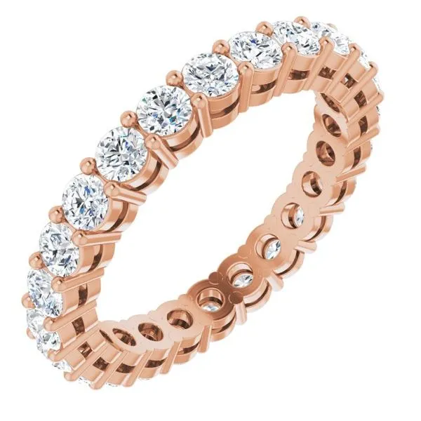 Shared-Prong Eternity Band L & L jewelers Scarborough, ME