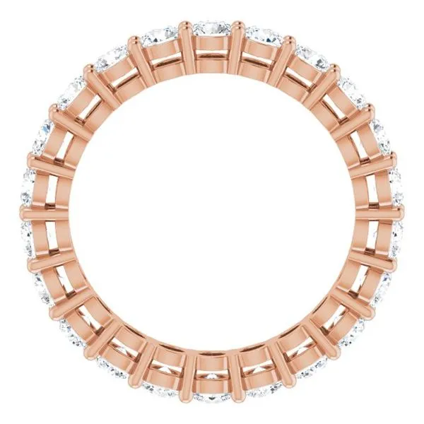 Shared-Prong Eternity Band Image 2 Allain's Jewelry New Iberia, LA