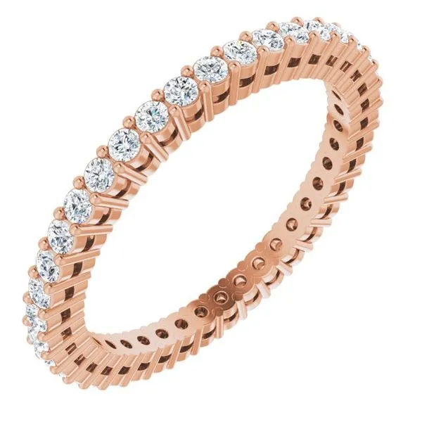 Shared-Prong Eternity Band L & L jewelers Scarborough, ME