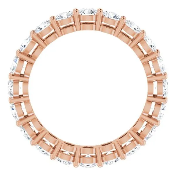 Shared-Prong Eternity Band Image 4 Allain's Jewelry New Iberia, LA