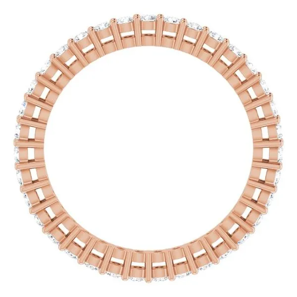 Shared-Prong Eternity Band Image 2 Allain's Jewelry New Iberia, LA