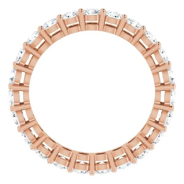 Shared-Prong Eternity Band Image 2 Allain's Jewelry New Iberia, LA