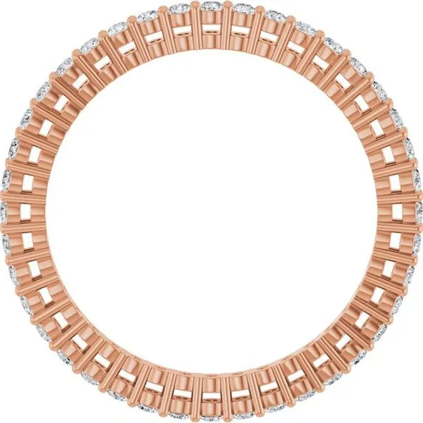 Shared-Prong Eternity Band Image 2 Allain's Jewelry New Iberia, LA