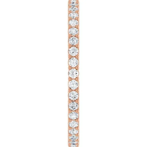 Shared-Prong Eternity Band Image 4 Allain's Jewelry New Iberia, LA