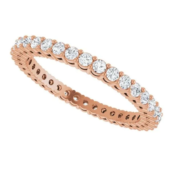 Shared-Prong Eternity Band Image 5 Allain's Jewelry New Iberia, LA