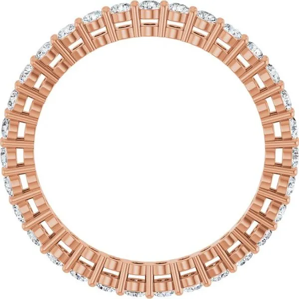 Shared-Prong Eternity Band Image 2 Allain's Jewelry New Iberia, LA