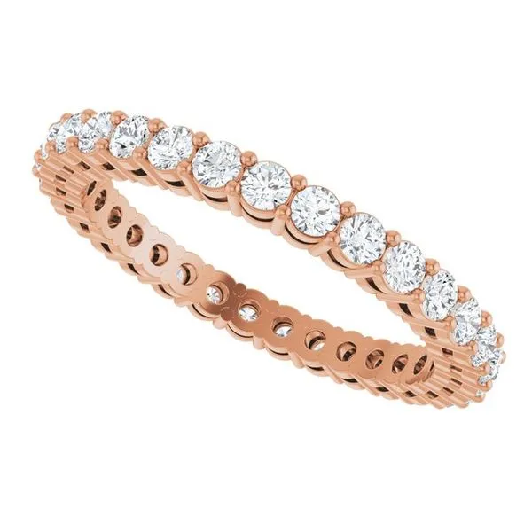 Shared-Prong Eternity Band Image 5 Allain's Jewelry New Iberia, LA