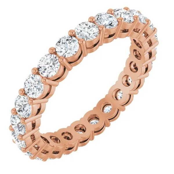 Shared-Prong Eternity Band L & L jewelers Scarborough, ME