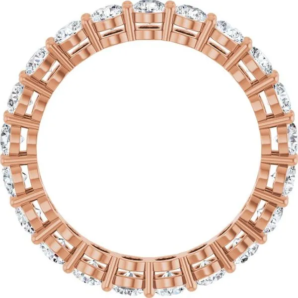 Shared-Prong Eternity Band Image 2 Allain's Jewelry New Iberia, LA