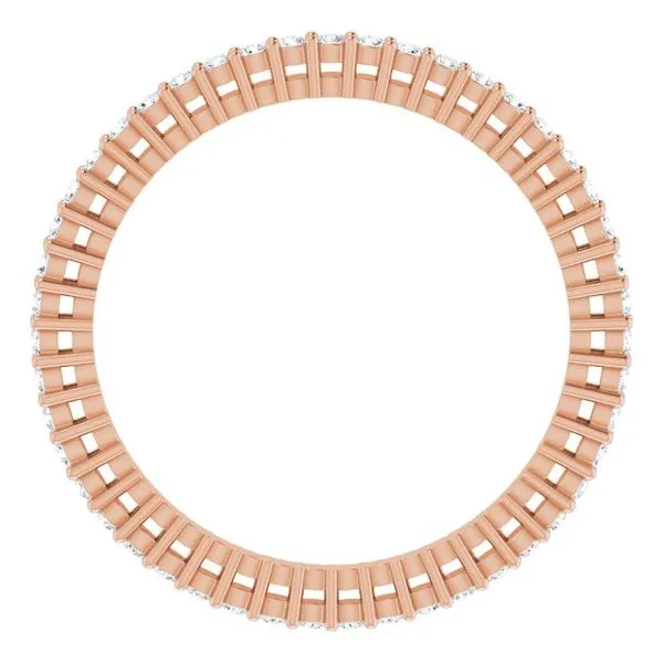 Shared-Prong Eternity Band Image 2 Allain's Jewelry New Iberia, LA