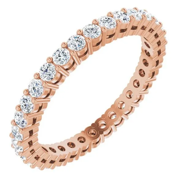 Shared-Prong Eternity Band L & L jewelers Scarborough, ME