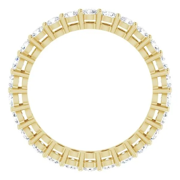 Shared-Prong Eternity Band Image 2 Allain's Jewelry New Iberia, LA