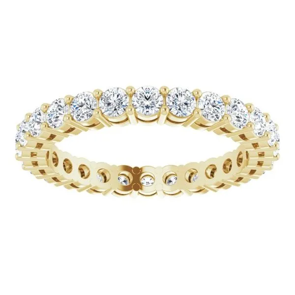 Shared-Prong Eternity Band Image 3 Allain's Jewelry New Iberia, LA