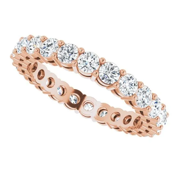 Shared-Prong Eternity Band Image 5 Allain's Jewelry New Iberia, LA