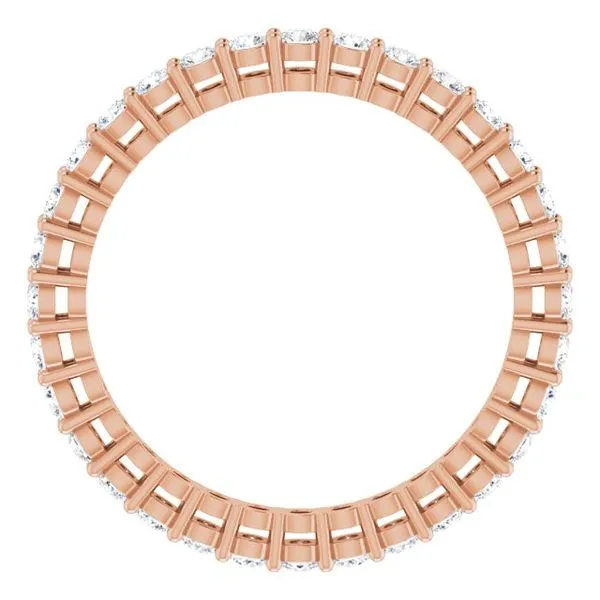 Shared-Prong Eternity Band Image 2 Allain's Jewelry New Iberia, LA