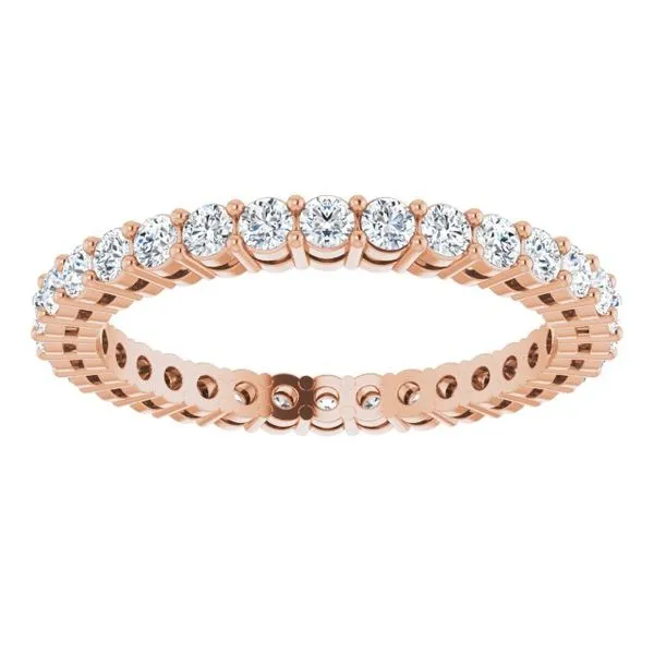 Shared-Prong Eternity Band Image 3 Allain's Jewelry New Iberia, LA