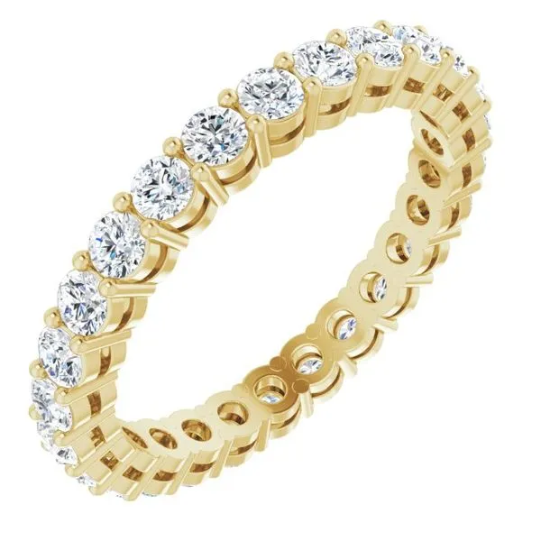Shared-Prong Eternity Band L & L jewelers Scarborough, ME