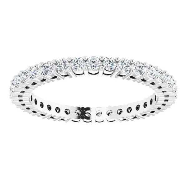 Shared-Prong Eternity Band Image 3 Allain's Jewelry New Iberia, LA