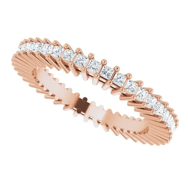 Shared-Prong Eternity Band Image 5 Allain's Jewelry New Iberia, LA