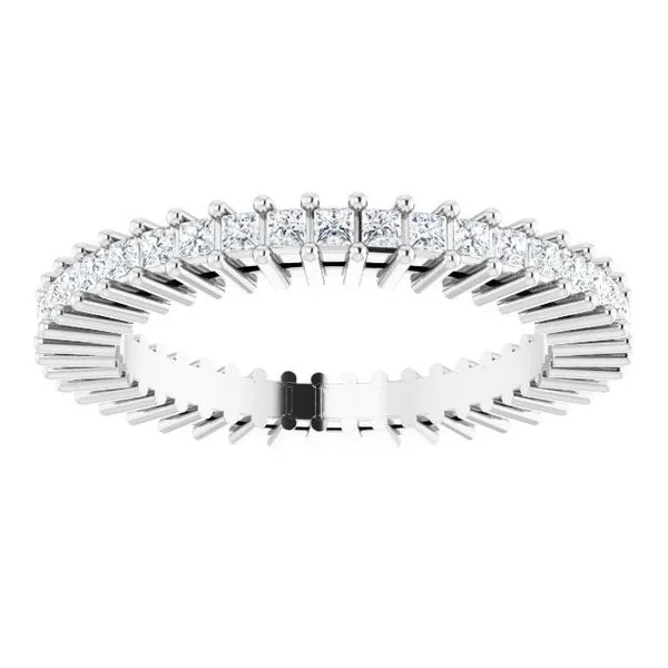 Shared-Prong Eternity Band Image 3 Allain's Jewelry New Iberia, LA