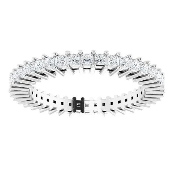 Shared-Prong Eternity Band Image 3 Allain's Jewelry New Iberia, LA