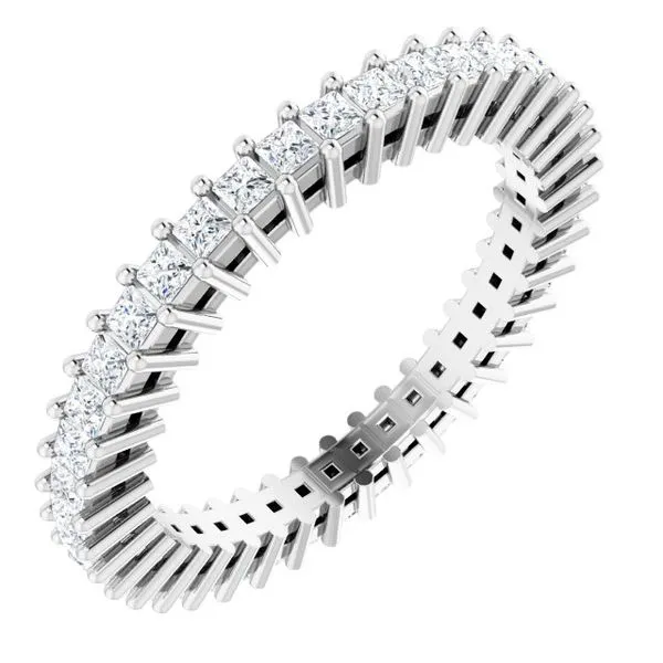 Shared-Prong Eternity Band L & L jewelers Scarborough, ME