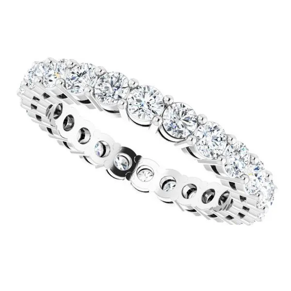 Shared-Prong Eternity Band Image 5 Grayson & Co. Jewelers Iron Mountain, MI