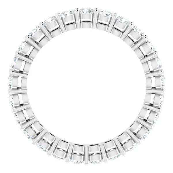 Shared-Prong Eternity Band Image 2 Grayson & Co. Jewelers Iron Mountain, MI