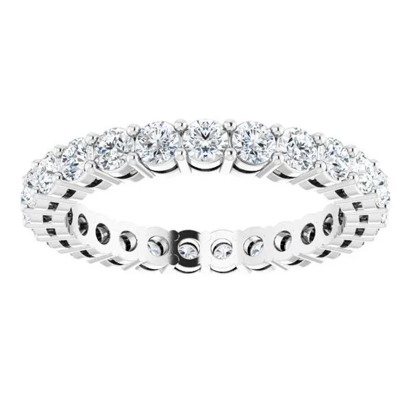 Shared-Prong Eternity Band Image 3 Grayson & Co. Jewelers Iron Mountain, MI