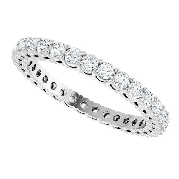 Shared-Prong Eternity Band Image 5 Allain's Jewelry New Iberia, LA