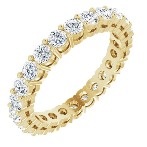 Shared-Prong Eternity Band Gold'N Creations Gretna, LA
