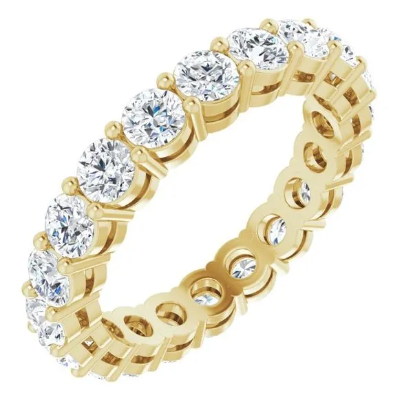 Shared-Prong Eternity Band Gold'N Creations Gretna, LA