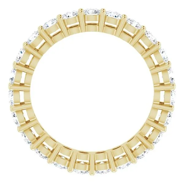 Shared-Prong Eternity Band Image 2 Allain's Jewelry New Iberia, LA