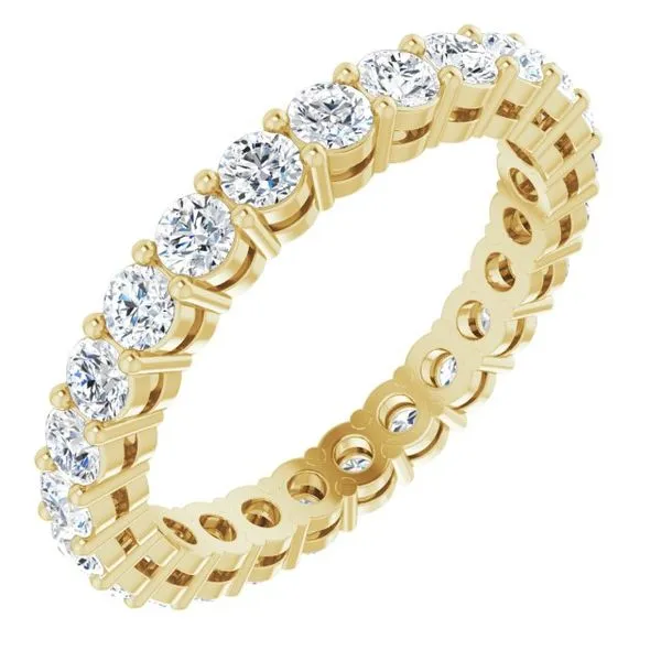 Shared-Prong Eternity Band Gold'N Creations Gretna, LA