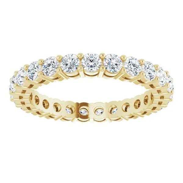 Shared-Prong Eternity Band Image 3 Gold'N Creations Gretna, LA