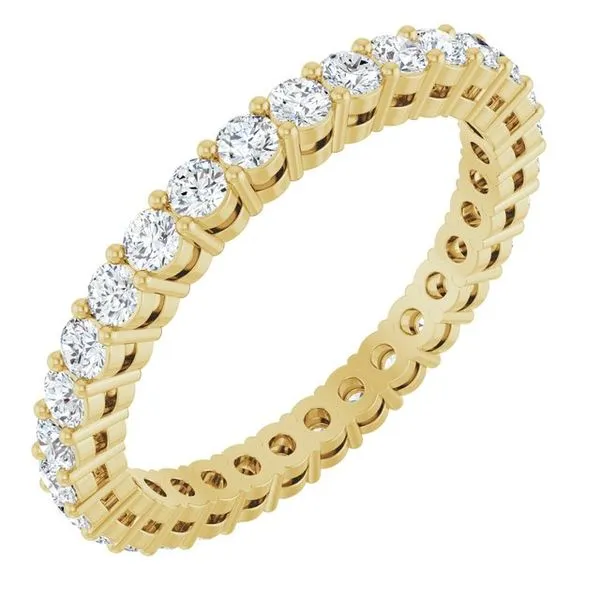 Shared-Prong Eternity Band Mead Jewelers Enid, OK