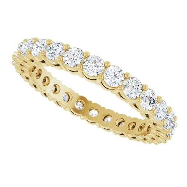 Shared-Prong Eternity Band Image 5 Grayson & Co. Jewelers Iron Mountain, MI