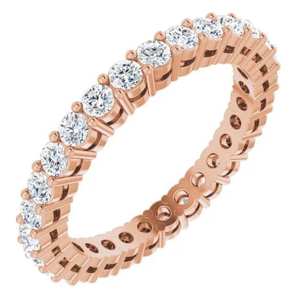 Shared-Prong Eternity Band L & L jewelers Scarborough, ME