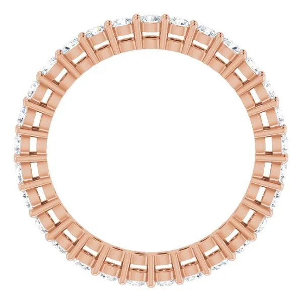 Shared-Prong Eternity Band Image 2 Allain's Jewelry New Iberia, LA