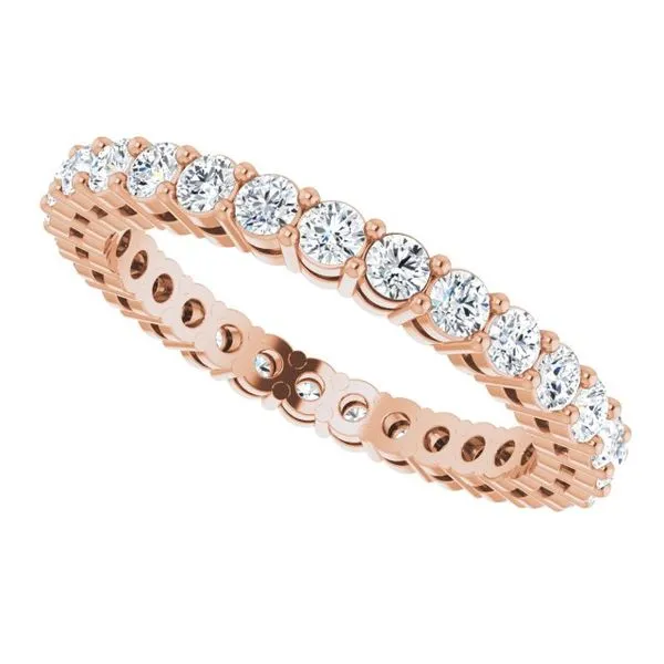 Shared-Prong Eternity Band Image 5 Allain's Jewelry New Iberia, LA