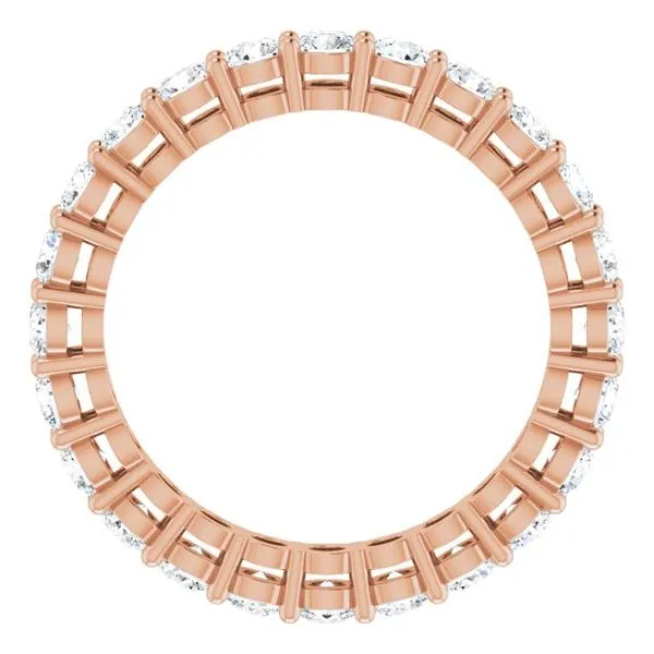 Shared-Prong Eternity Band Image 2 Gold'N Creations Gretna, LA