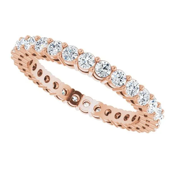 Shared-Prong Eternity Band Image 5 Allain's Jewelry New Iberia, LA