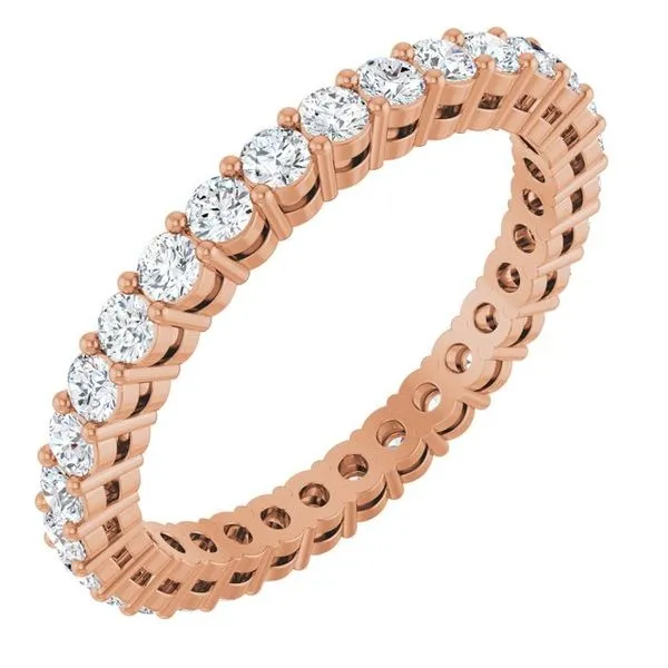 Shared-Prong Eternity Band L & L jewelers Scarborough, ME