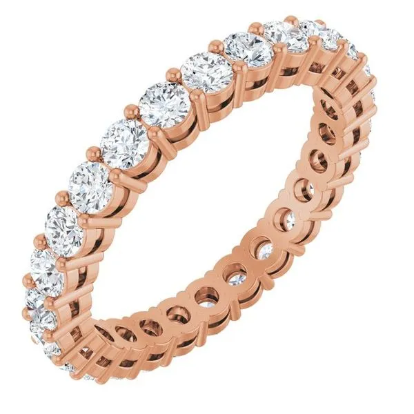 Shared-Prong Eternity Band Gold'N Creations Gretna, LA