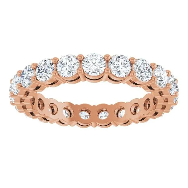 Shared-Prong Eternity Band Image 3 Allain's Jewelry New Iberia, LA