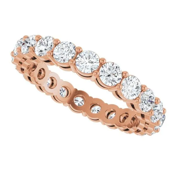 Shared-Prong Eternity Band Image 5 Allain's Jewelry New Iberia, LA