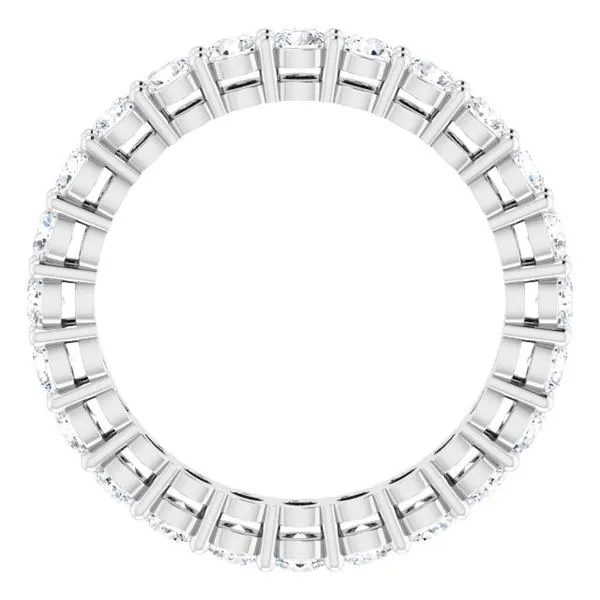 Shared-Prong Eternity Band Image 2 Allain's Jewelry New Iberia, LA