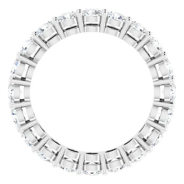 Shared-Prong Eternity Band Image 2 Allain's Jewelry New Iberia, LA