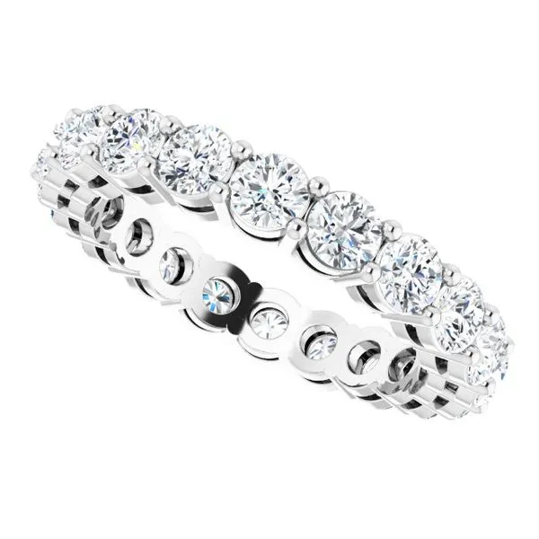 Shared-Prong Eternity Band Image 5 Allain's Jewelry New Iberia, LA